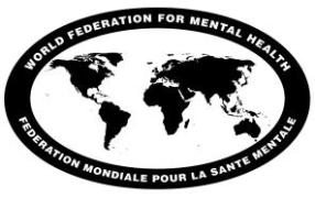 World Federation of Mental Health logo
